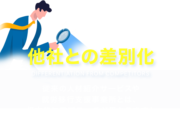 他社との差別化